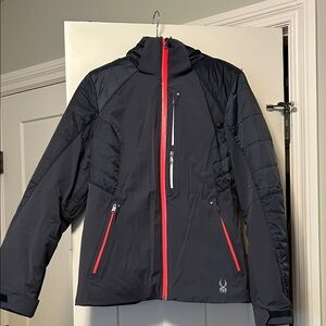 Spyder Women's Dark Grey Ski Jacket